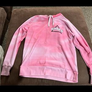 mikey manfs pink hoodie